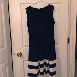 Ellen Tracy navy dress